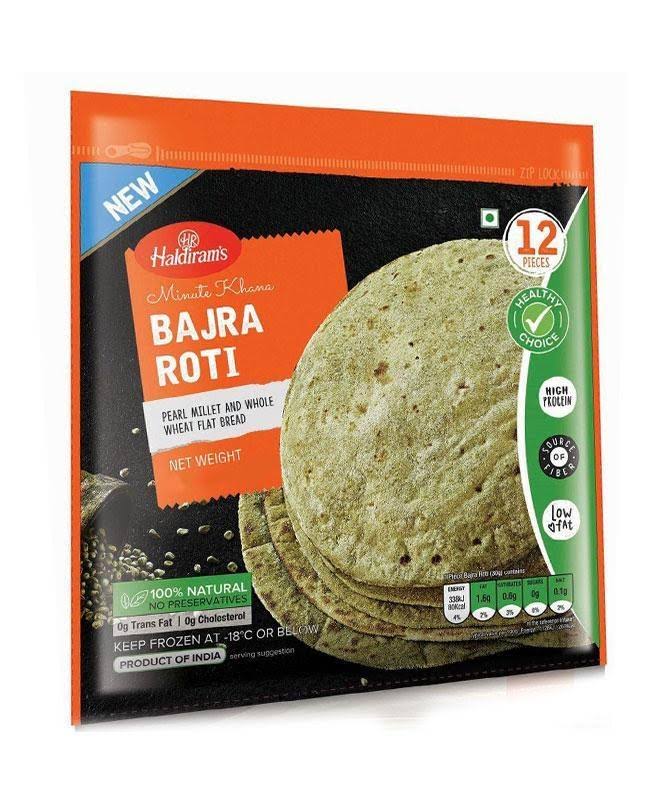 Haldirams Bajra Roti - 360 Grams - Subzi Bazaar - Delivered by Mercato