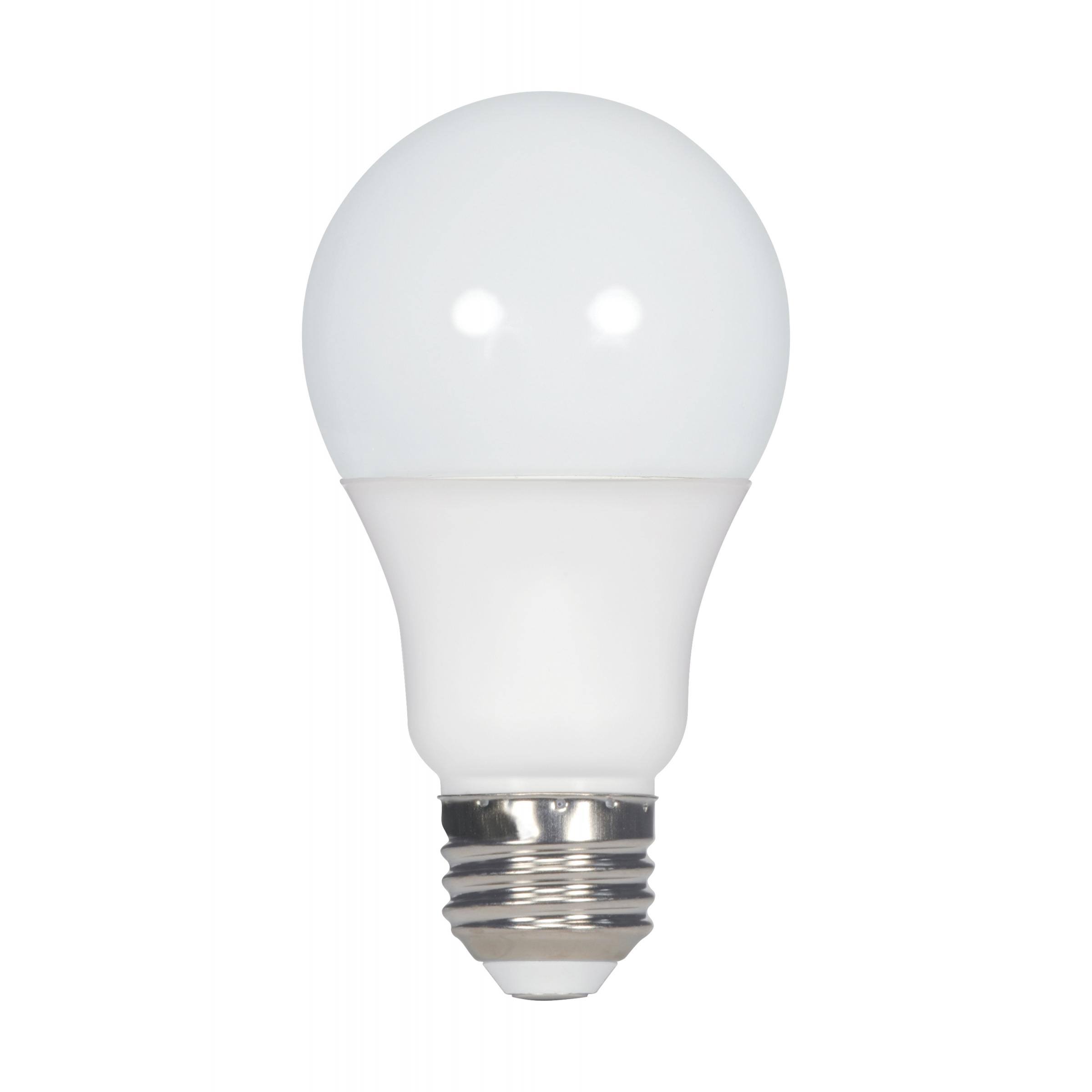 Satco S28560 10 Watt (60 Watt Equivalent), A19 LED, Non-Dimmable Light Bulb, E26/Medium (Standard) Base