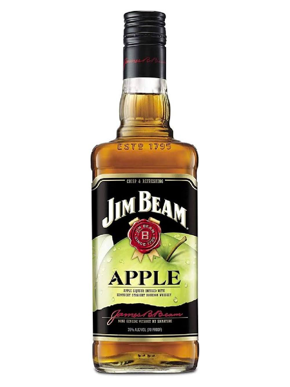 Jim Beam Bourbon Whiskey - Apple