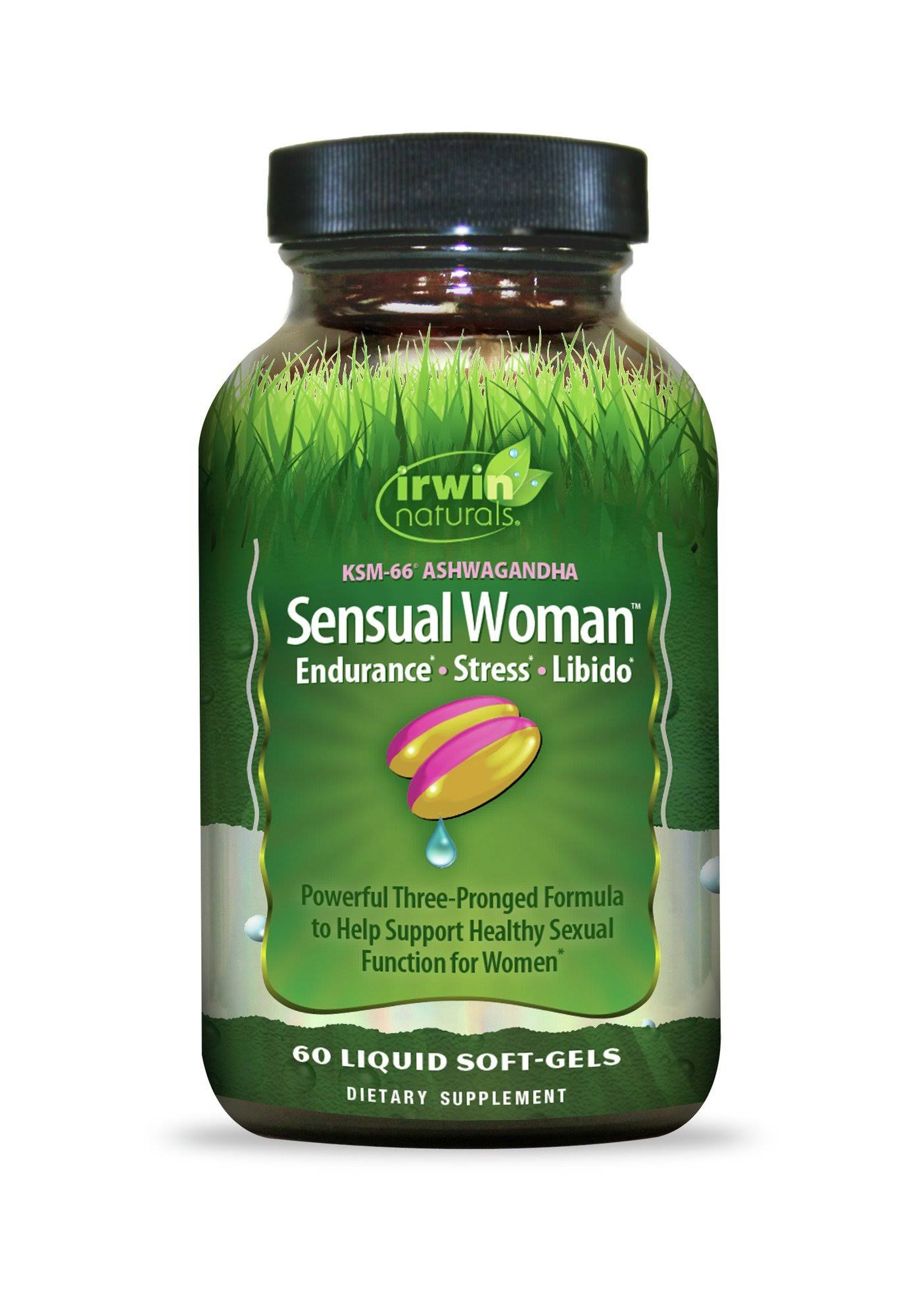 Irwin Naturals | Sensual Woman Endurance Stress Libido 60 Soft Gels