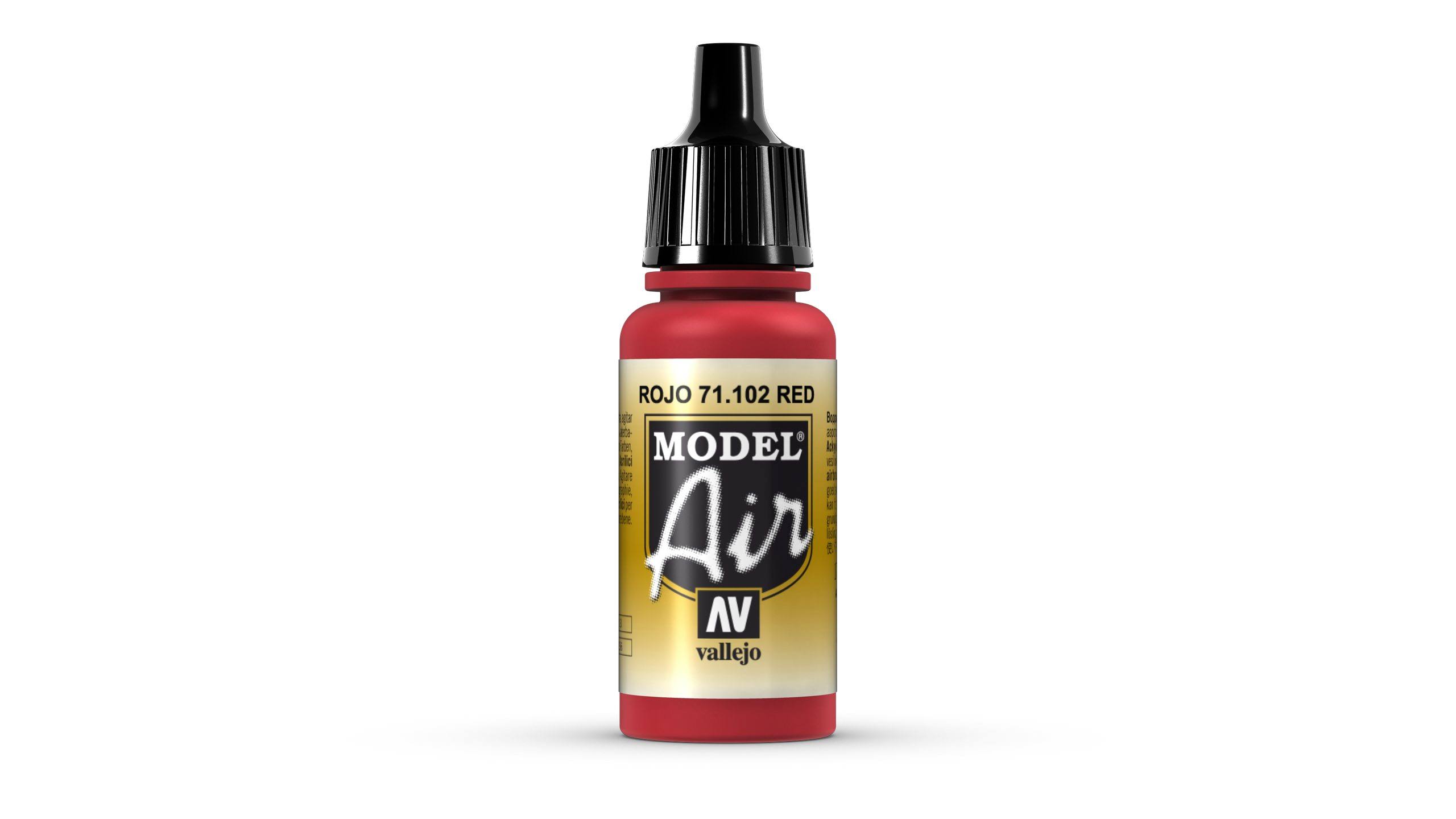 Vallejo Model Air 17 ml Acrylic Paint - Red