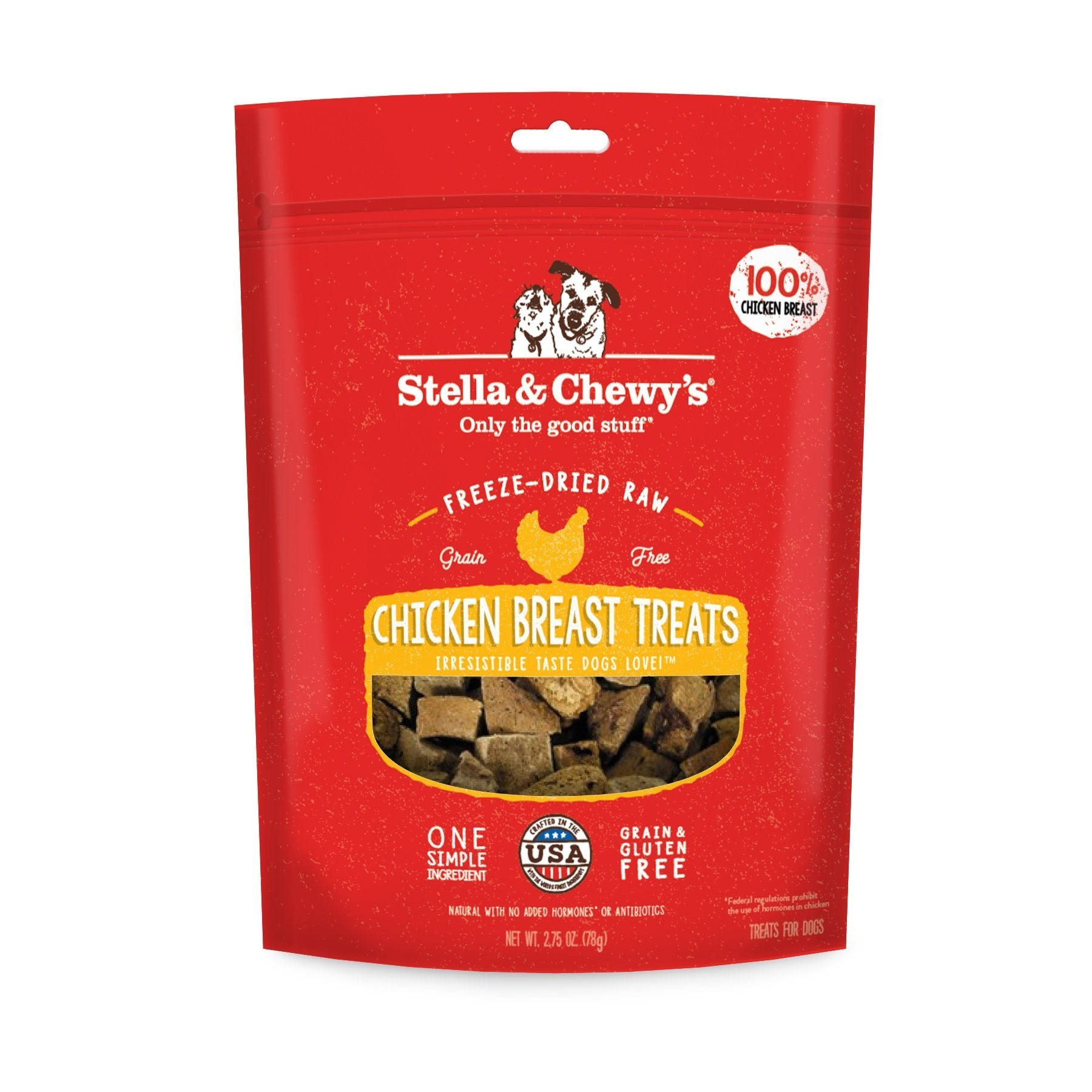 Stella and Chewy's Freeze Dried Raw Chicken Breast Dog Treats - 2.75oz