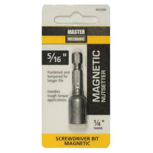 Master Mechanic Magnetic Socket Drive - 5/16" x 1 7/8"