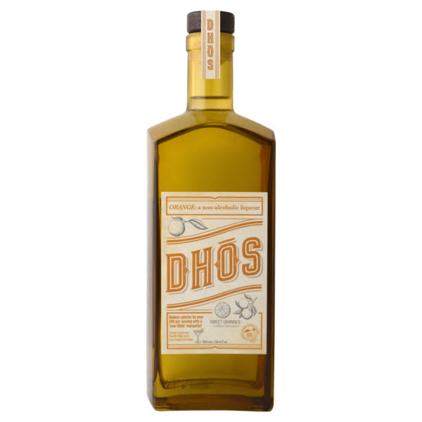 Dhos Orange Non-Alcoholic Liqueur - 750 ml