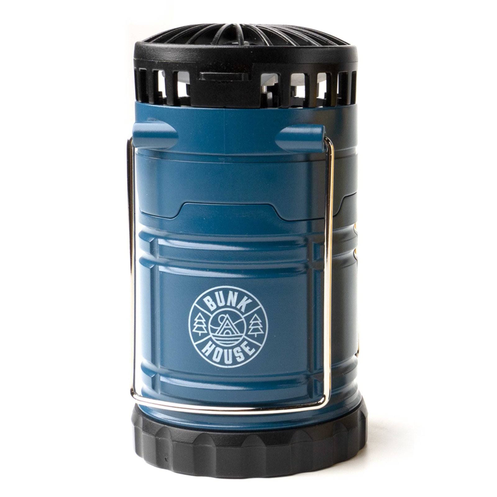 Bunkhouse Firefly 2-in-1 Rechargeable Lantern & Fan Blue