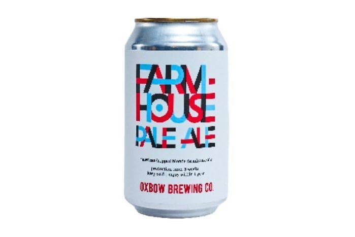 Oxbow Brewing Farmhouse Pale Ale Beer Can - 12 Fluid Ounces - Forager's Market (Chelsea) - Delivered by Mercato
