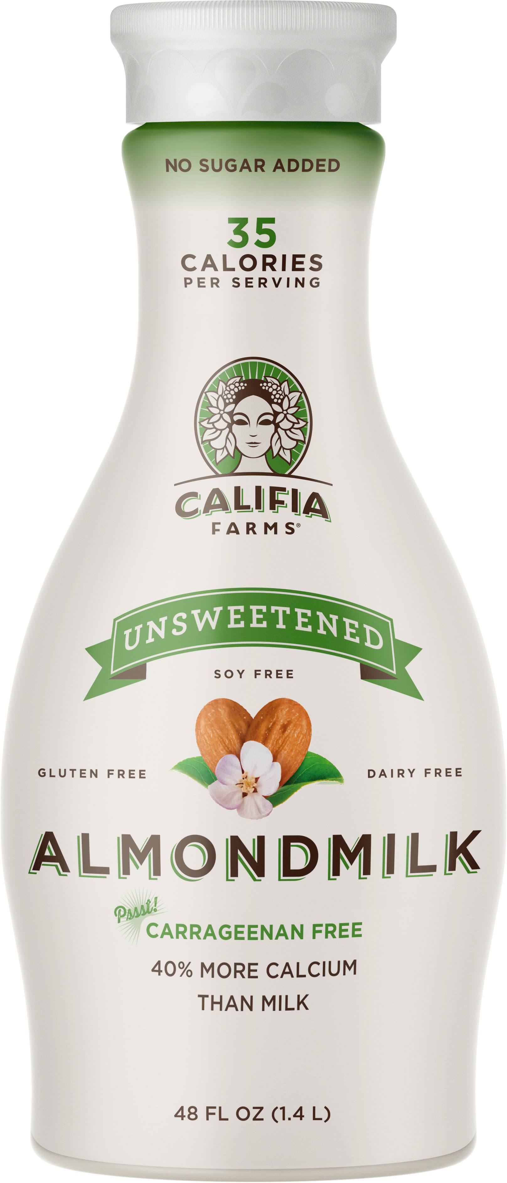 Califia Farms Unsweetened Almond Milk - 48oz