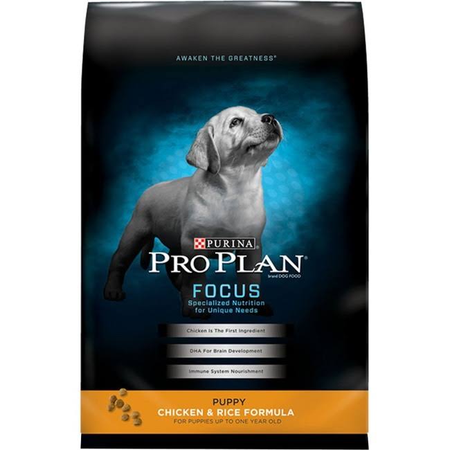 Purina Pro Plan Dry Puppy Food - Chicken and Rice Formula, 34lbs