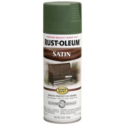 Rust-Oleum 7733830 Stops Rust Spray Paint - Gloss Dark Hunter