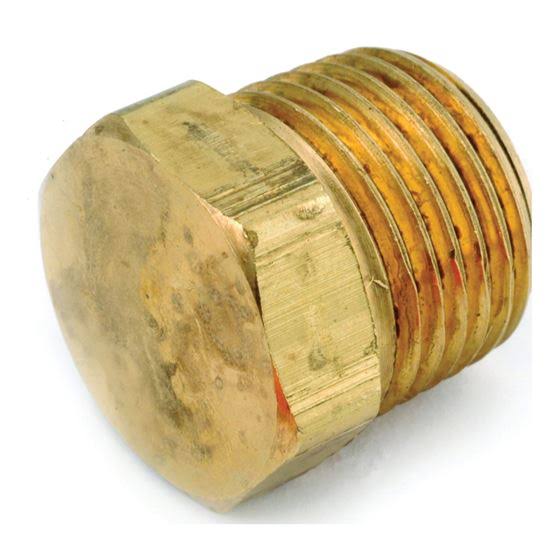 Anderson Metals Brass Hex Plug - 1/4"