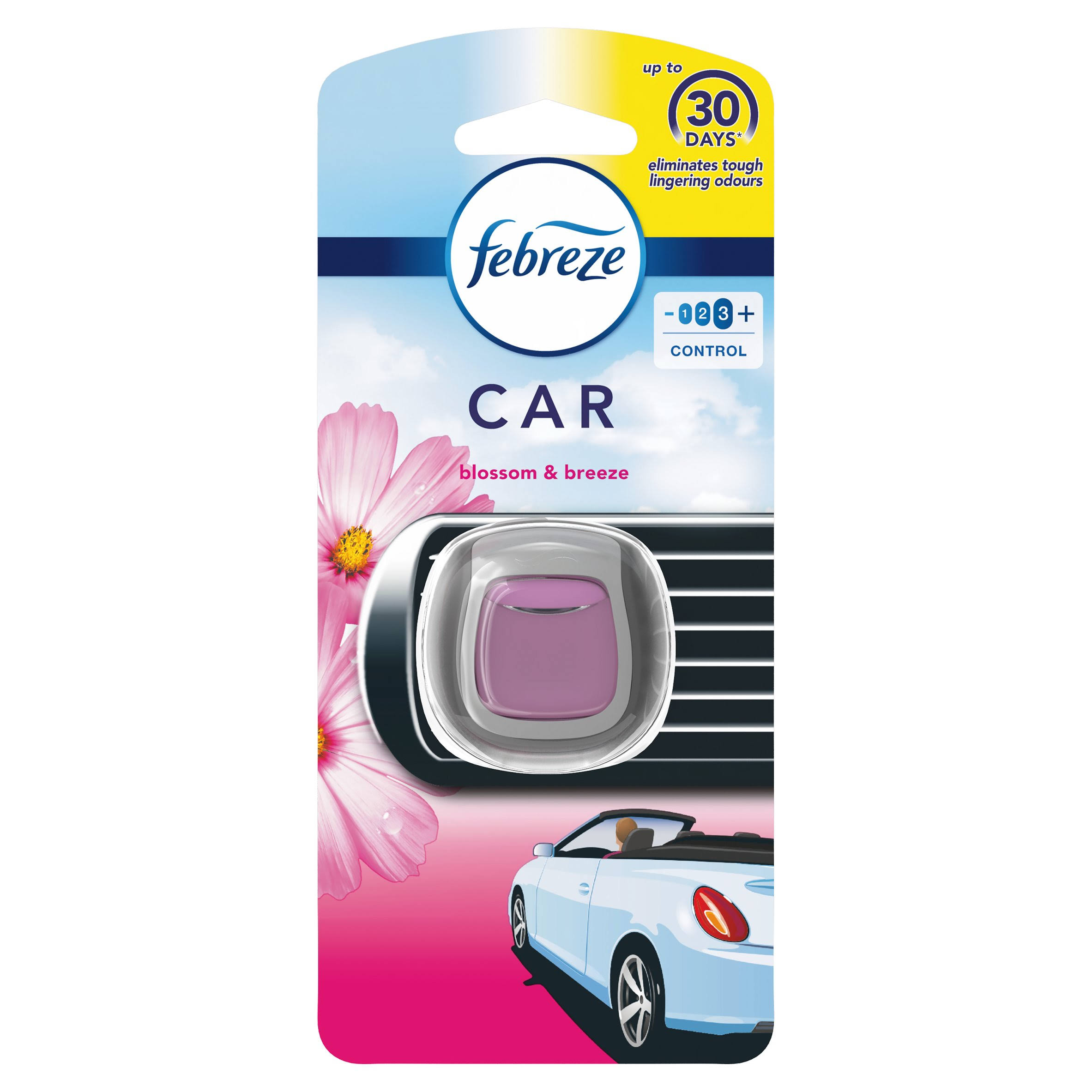 Febreze Car Clip Air Freshener - Blossom & Breeze