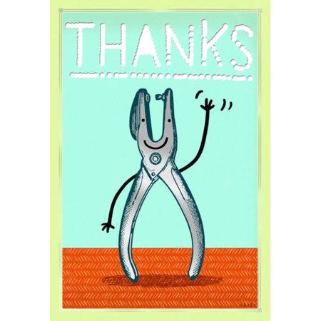 Hallmark Thank You Card, Multicolor
