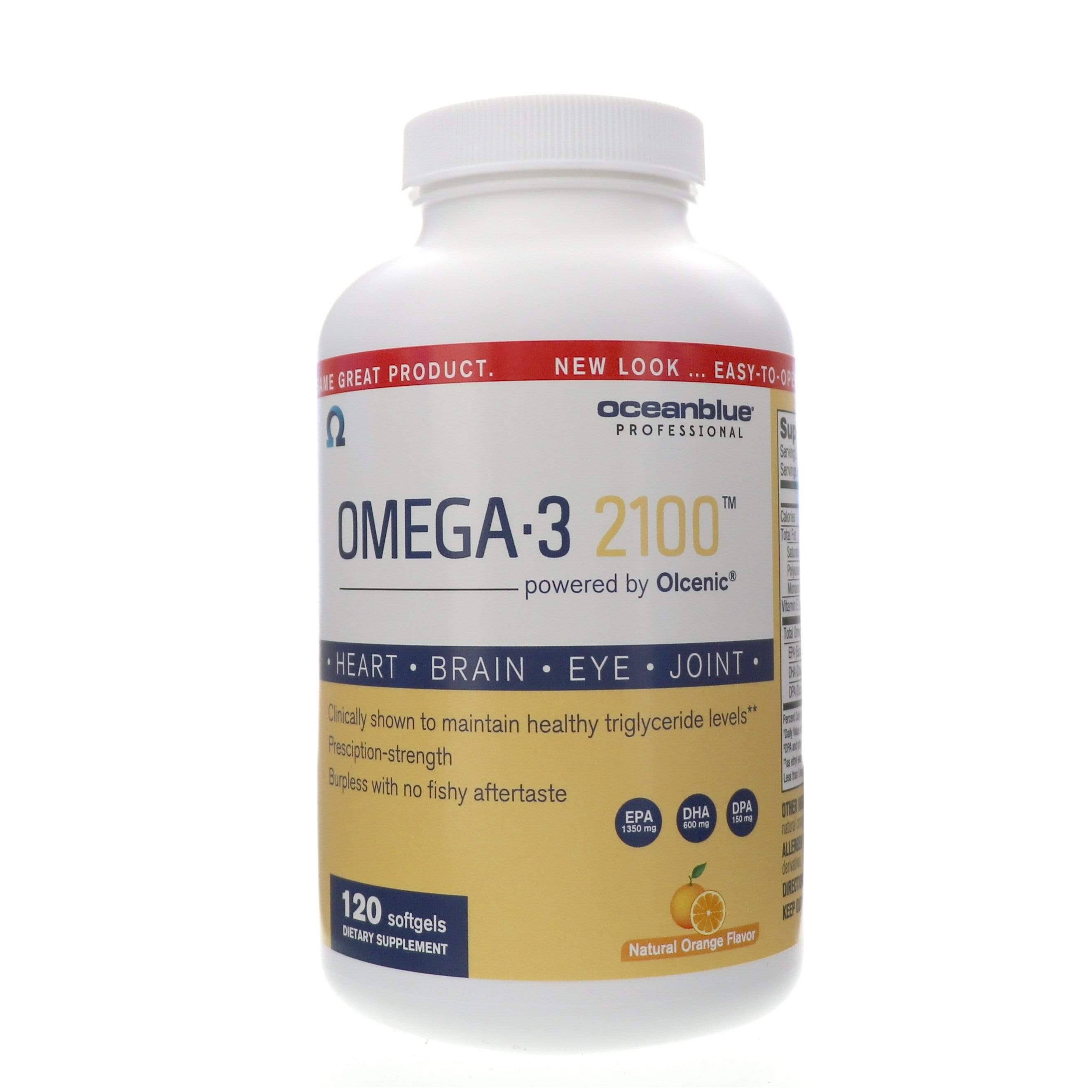 Oceanblue Omega-3 2100 Natural Orange 120 sgels