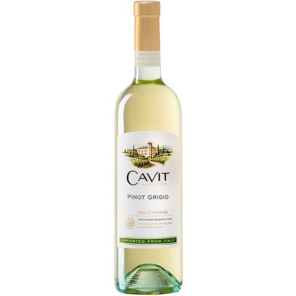 Cavit Collection Pinot Grigio - 187ml, 4pcs