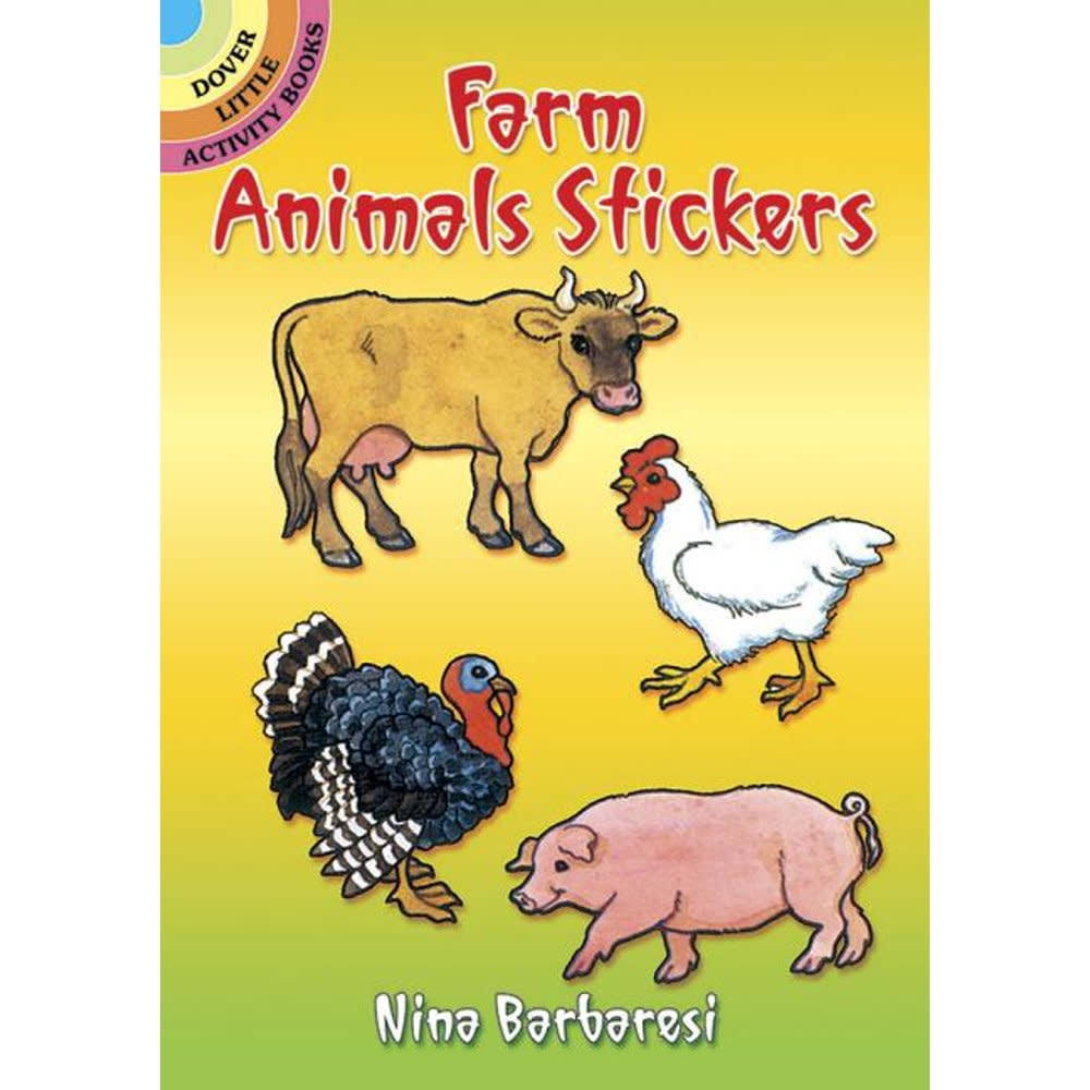 Farm Animals Stickers [Book]