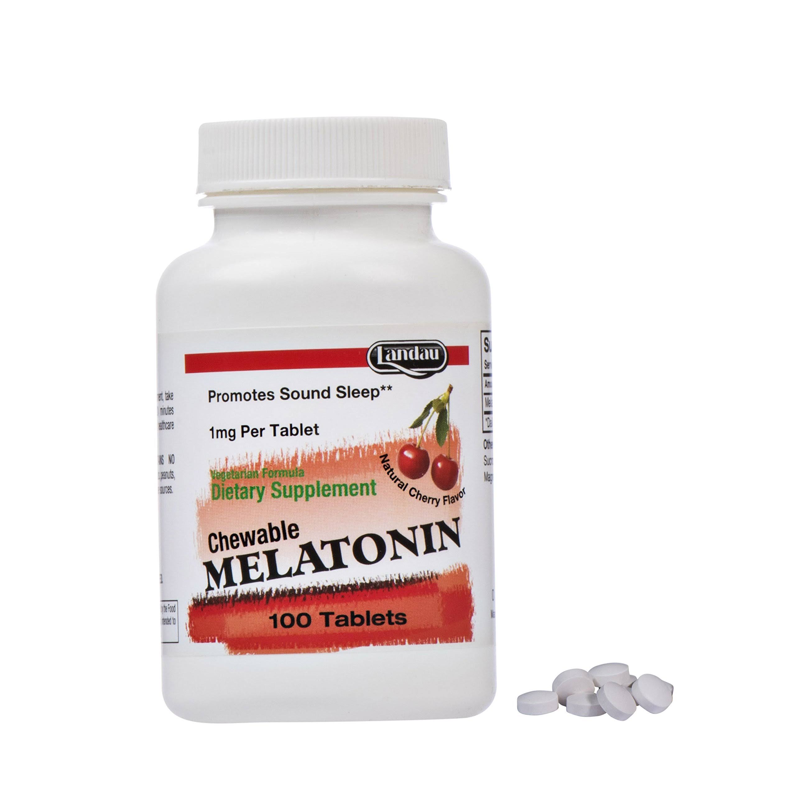 Landau Chewable Melatonin 1 mg 100