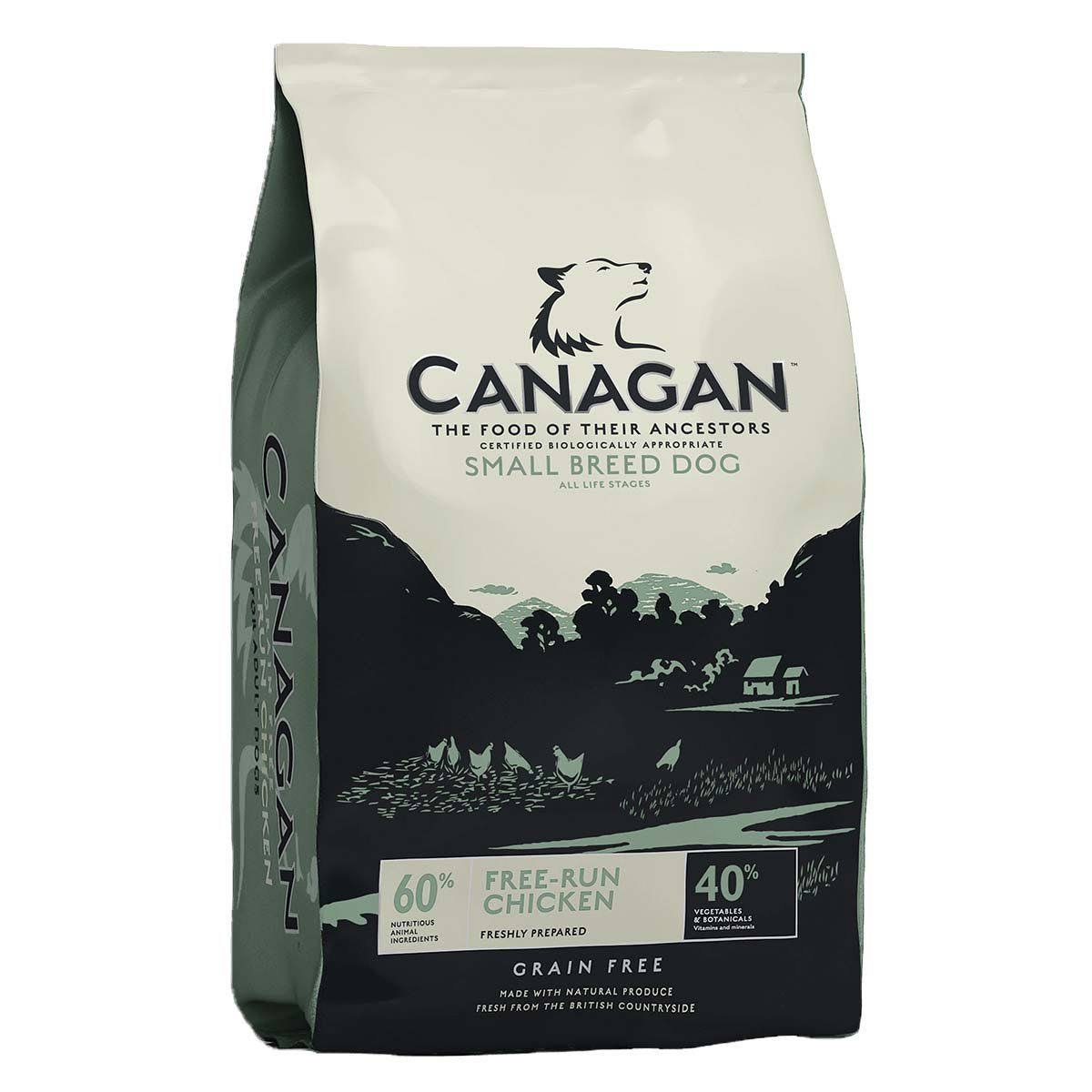 Canagan Small Breed Free-Run Chicken Grain Free Dry Dog Food, 6kg