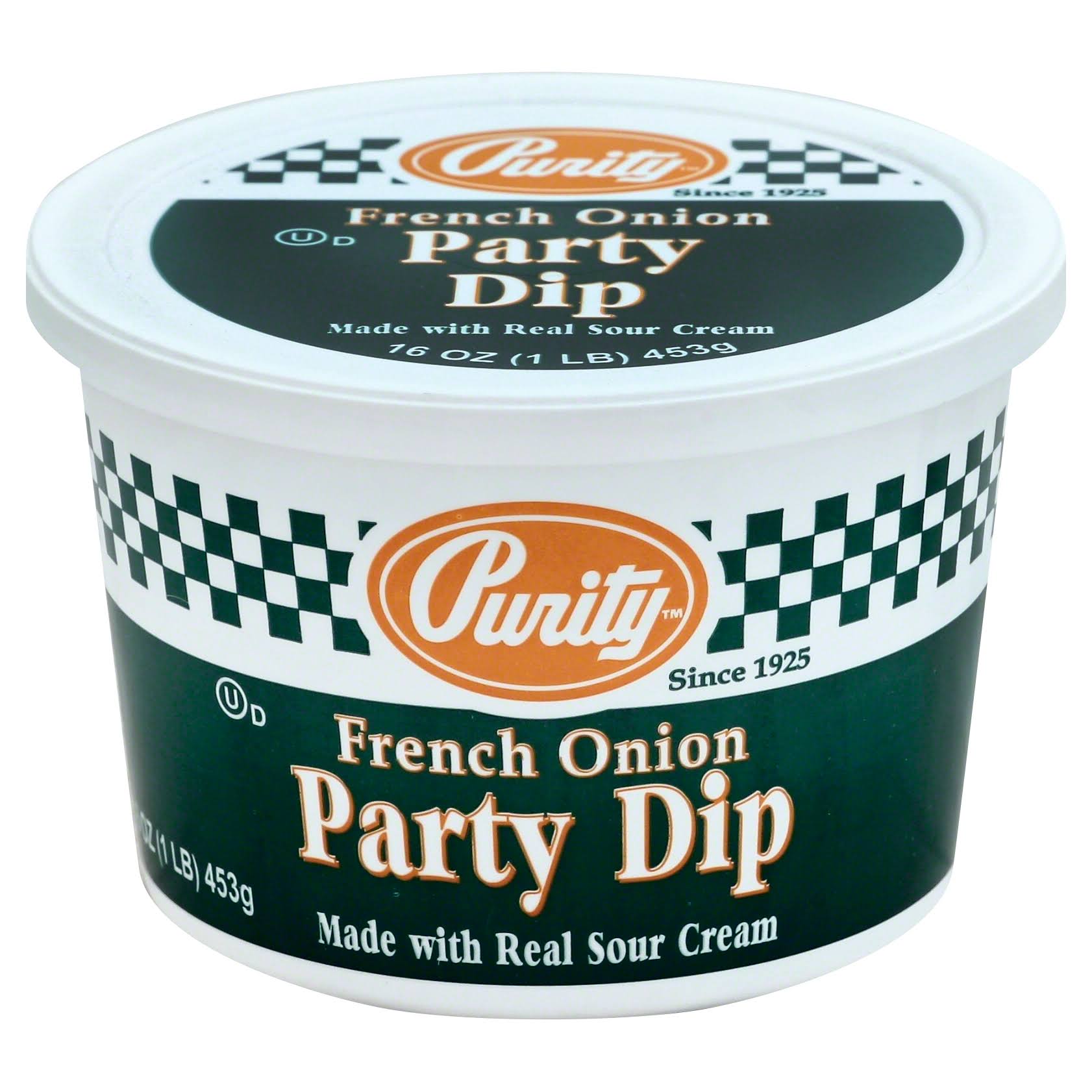 Purity Party Dip, French Onion - 16 oz