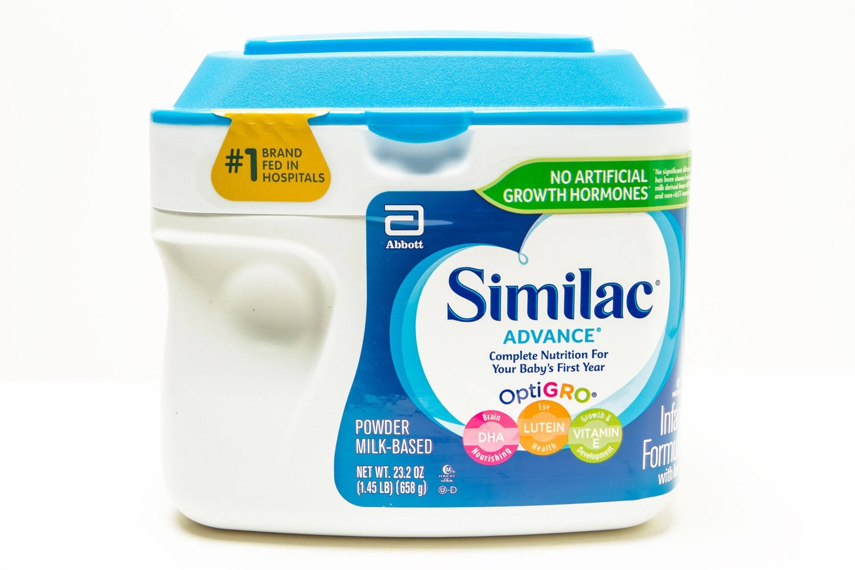 Similac Advance Infant Formula, Milk-Based Powder with Iron, 0-12 Months - 20.6 oz