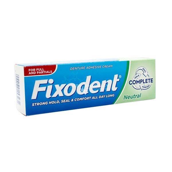 Fixodent Complete Neutral Denture Adhesive 40g by dpharmacy