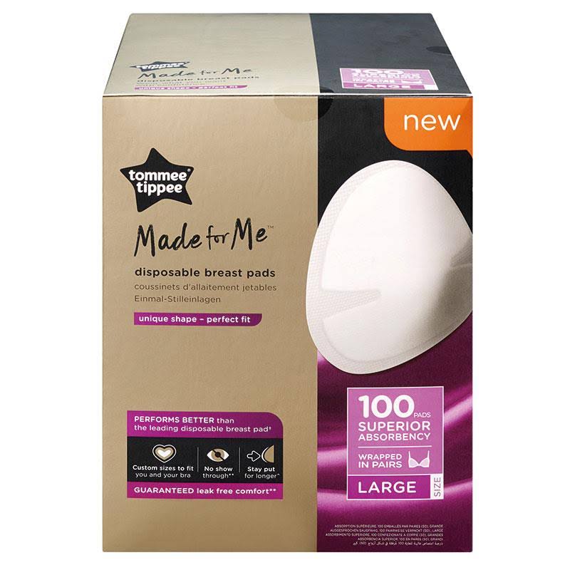 Tommee Tippee 100x Daily Breast Pads - Large