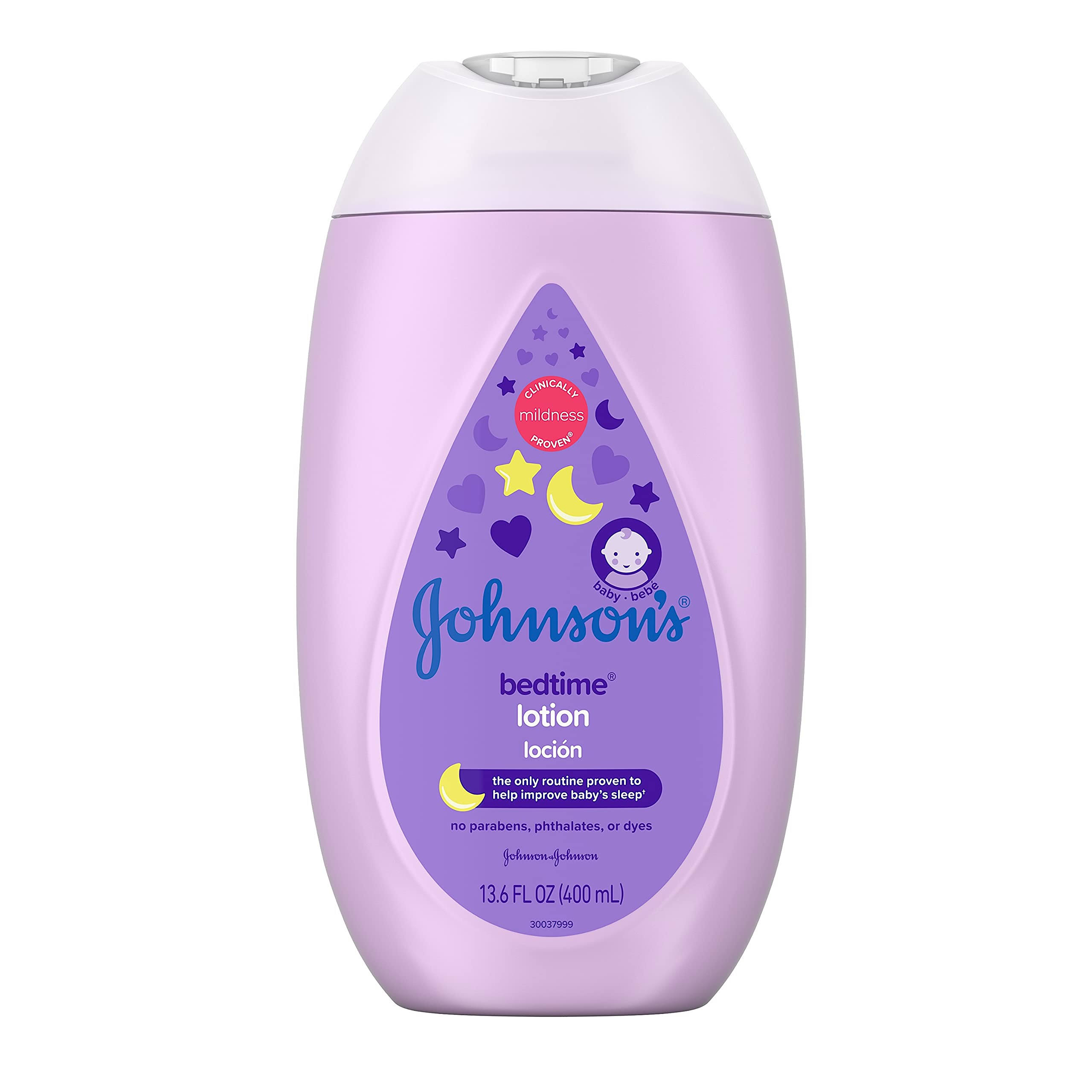 Johnson’s Bedtime Baby Lotion with NaturalCalm Essences - 13.6 Oz
