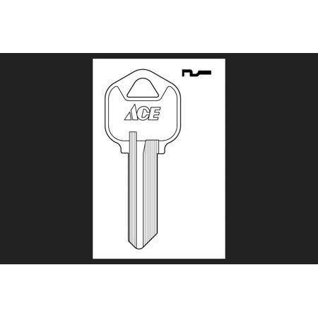 Ace House Key Blank Single Sided for Kwikset Locks 86322