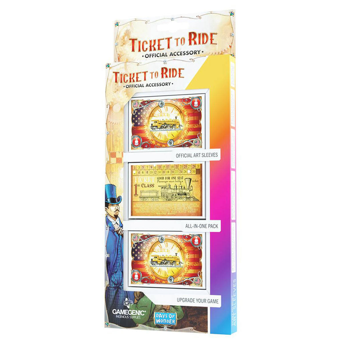 Gamegenic TICKET TO RIDE ART SLEEVES
