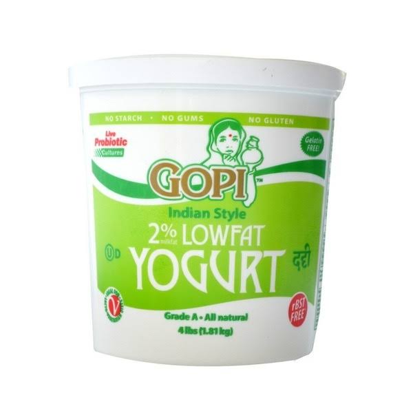 Gopi Yogurt Low Fat 4lb