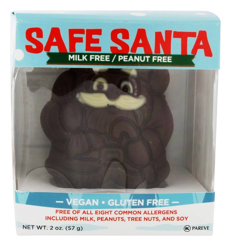 No Whey Foods - Vegan Safe Santa Chocolate - 2 oz.