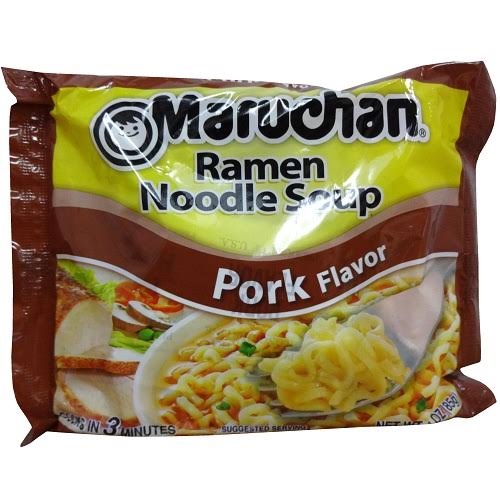 Maruchan Ramen Noodle Soup - Pork, 3oz