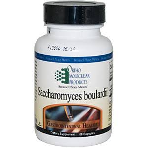 Ortho Molecular Products Saccharomyces Boulardii Supplement - 60 Capsules