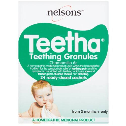 Nelsons Teetha Teething Granules from 3 Months + Only