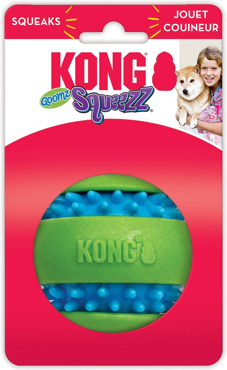 Kong Goomz Squeezz Ball Dog Toy Large
