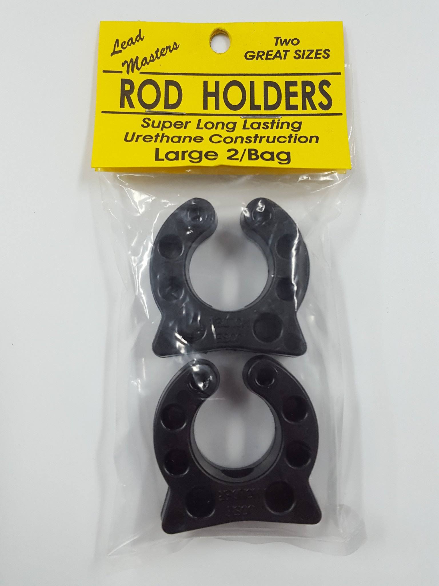 Lead Masters Rod Holders, Size: Large (2 per Bag)