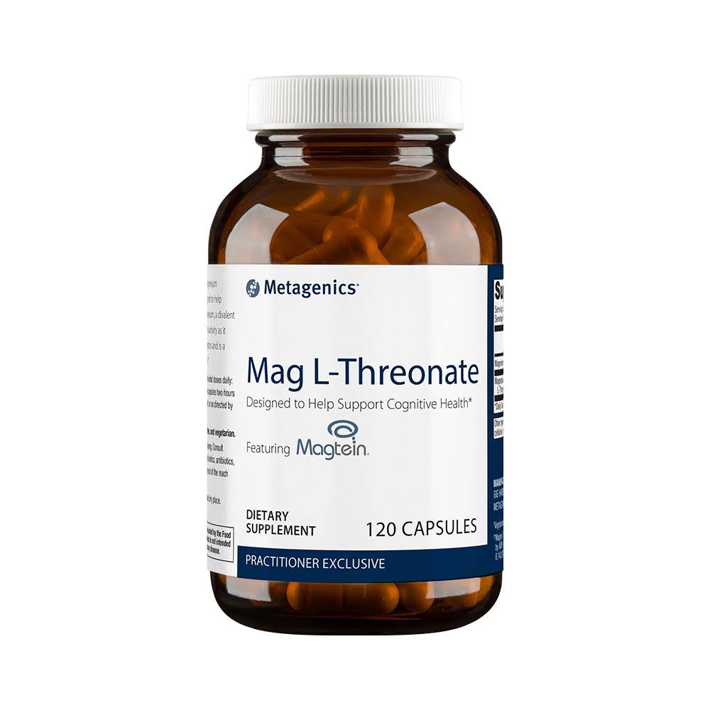 Metagenics, mag l - Threonate, 120 Capsules