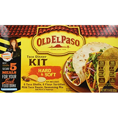 Old El Paso Hard and Soft Taco Dinner Kit - 11.4oz, 5pk