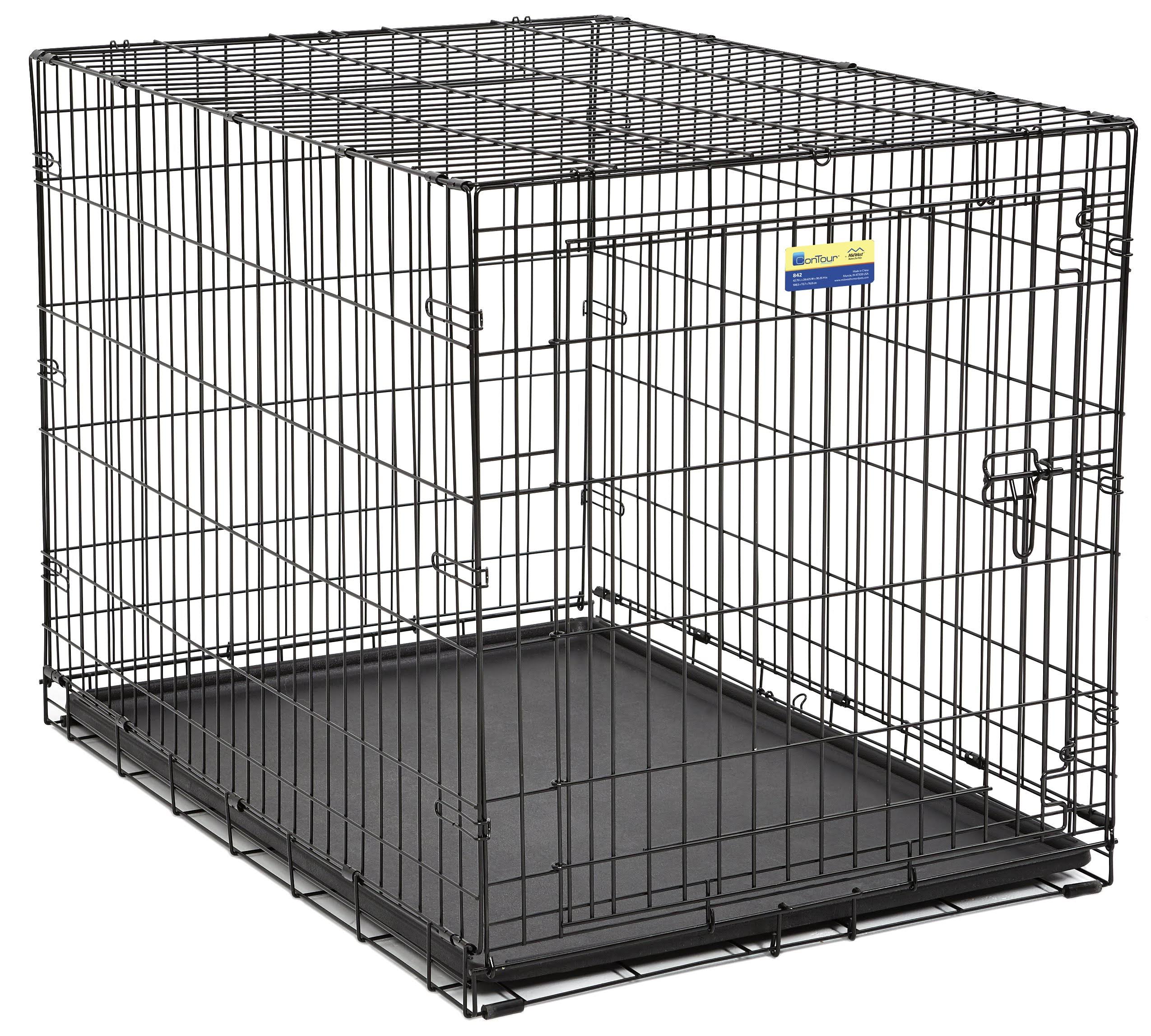 Midwest Metal Products Contour Dog Crate - 42 x 28 x 30