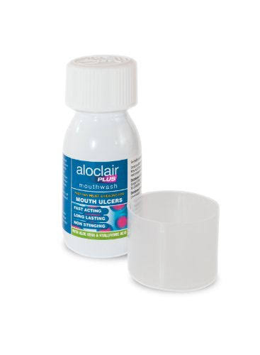 Aloclair Plus Mouthwash Mouth Ulcer Treatment