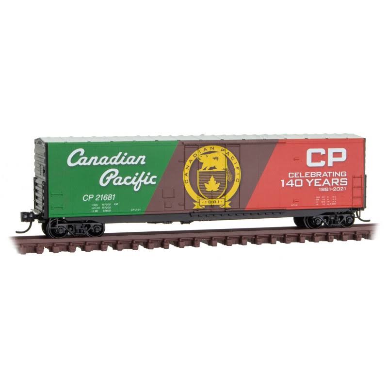 Micro Trains 181 00 160 Canadian Pacific 140th Anniversary 50' Box Car N Scale
