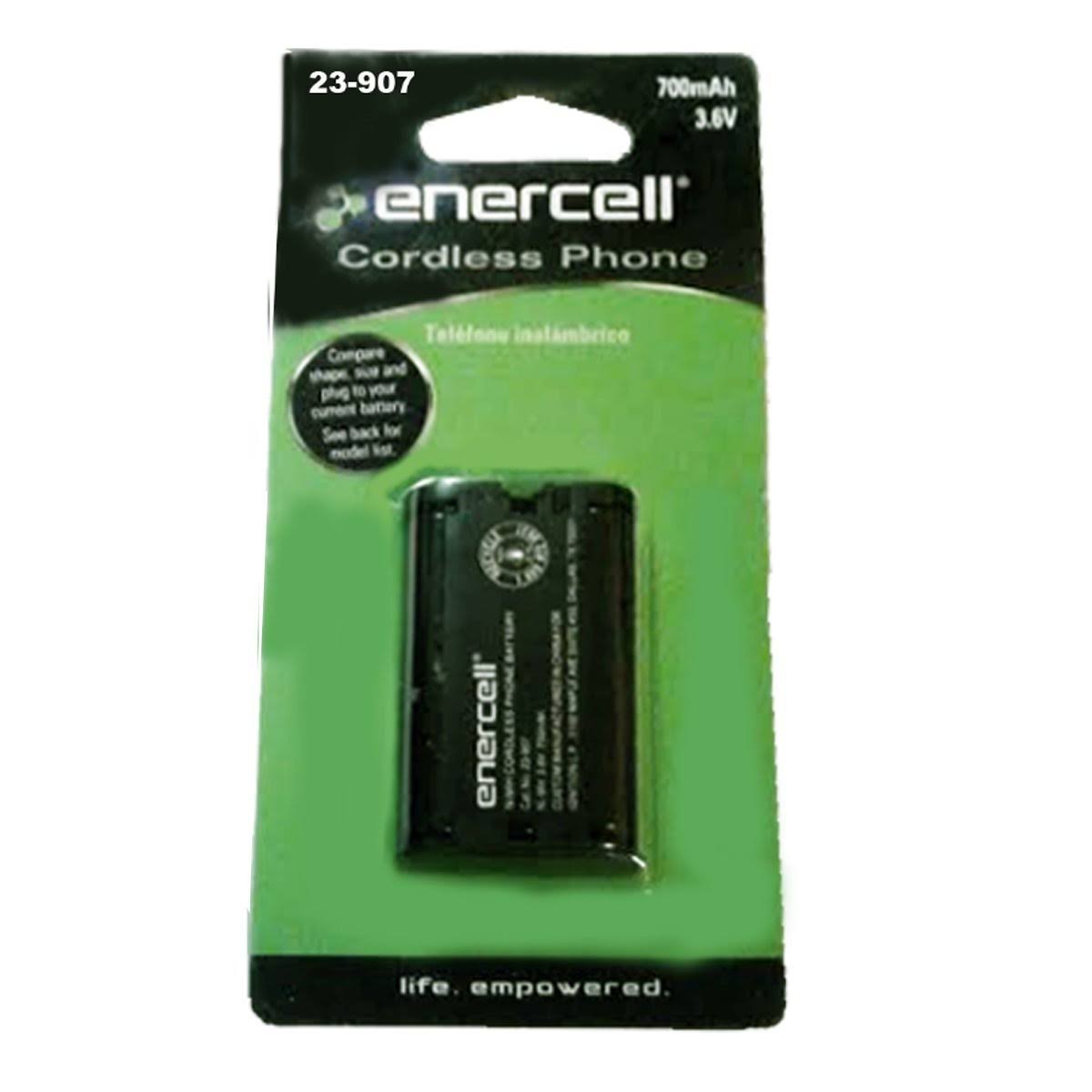 by Enercell Enercell 3.6V/600mAh Ni-MH Cordless Phone Battery 2300894 