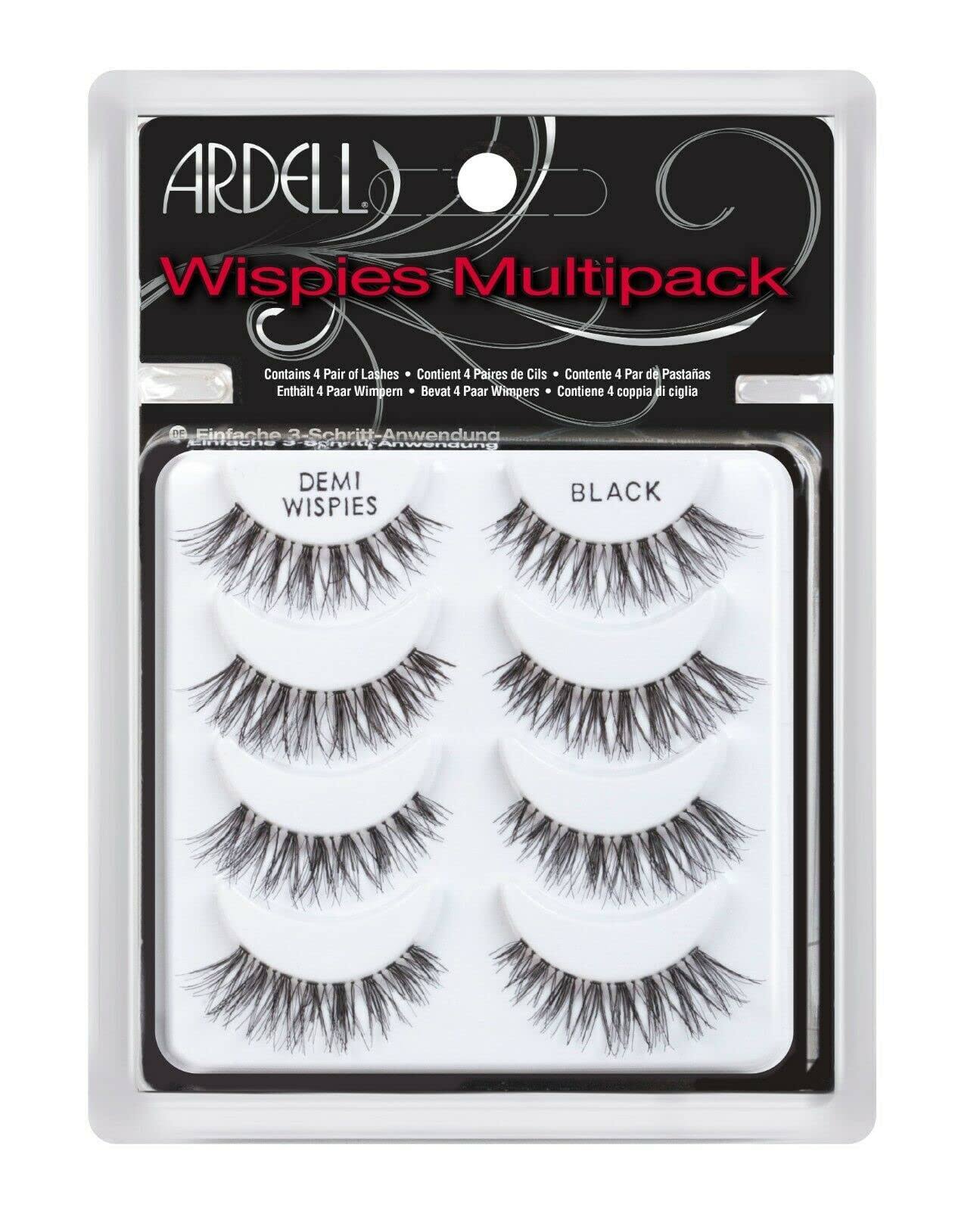 Ardell Wispies Demi Wispies - Black, Multipack