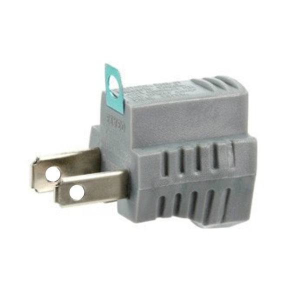 Radio Shack Grounded Plug Adapter - Pack of 2