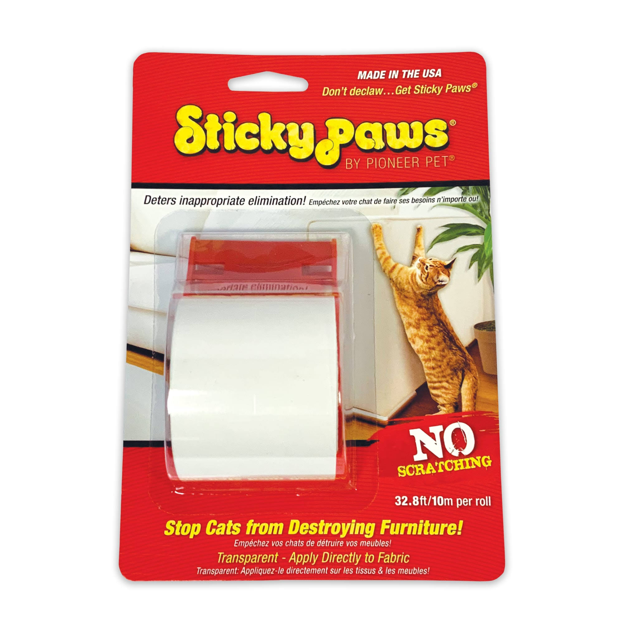 Pioneer Pet Sticky Paws on a Roll Cat Deterrent
