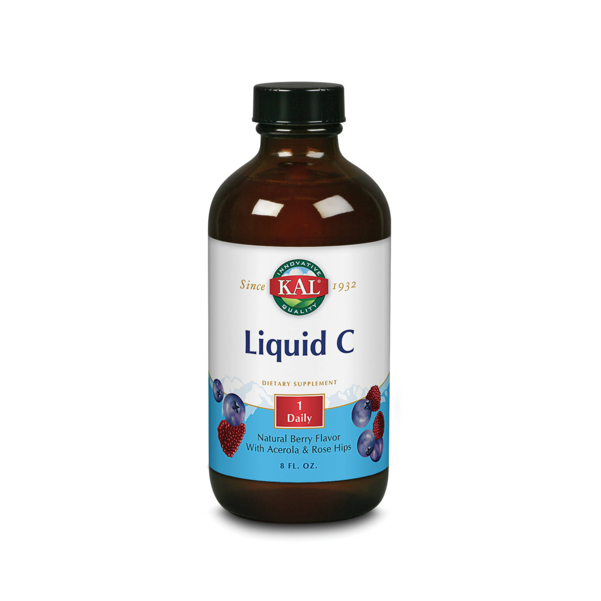 Kal Liquid C Dietary Supplement - Berry, 240ml