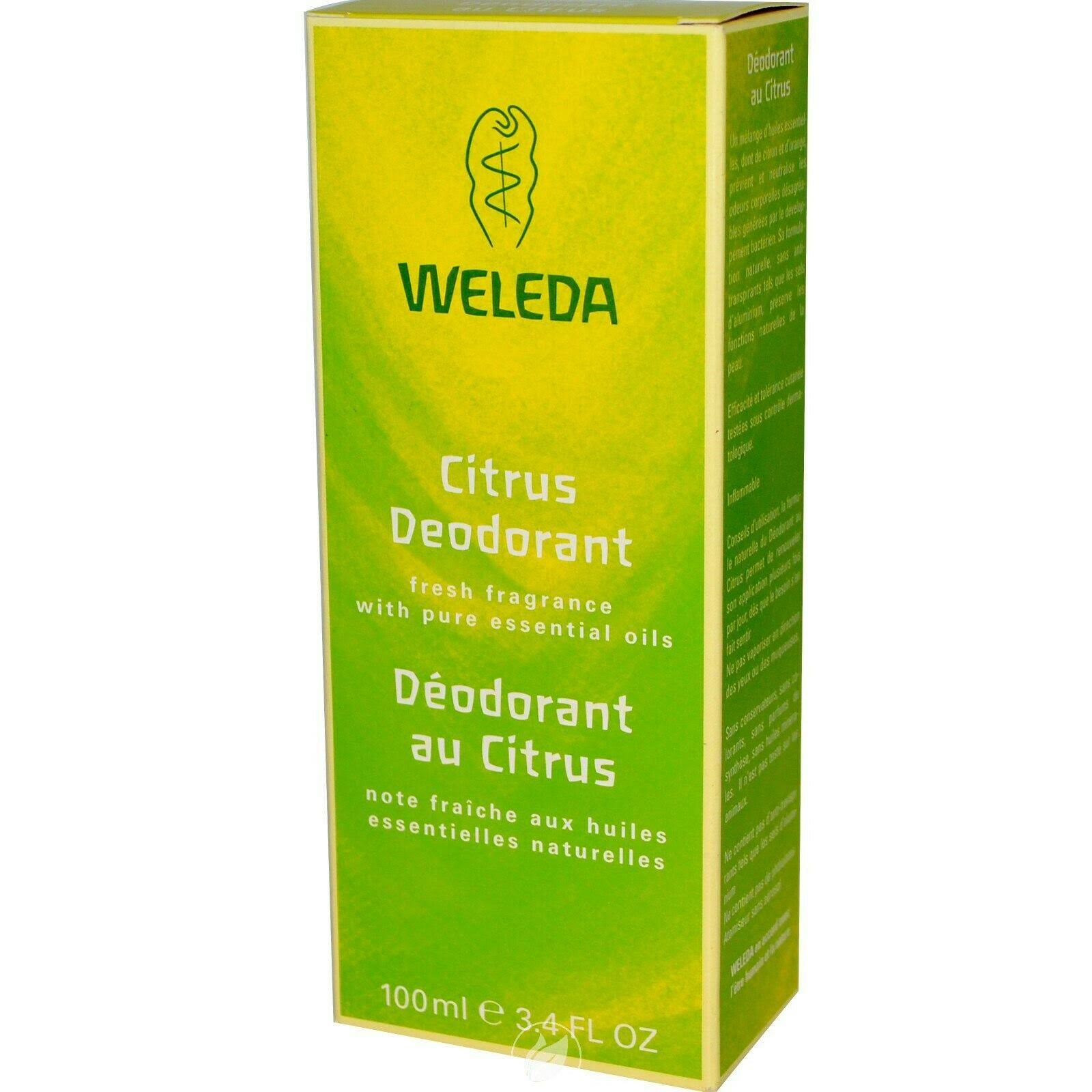 Weleda Citrus Refreshing Deodorant Spray - 3.4oz