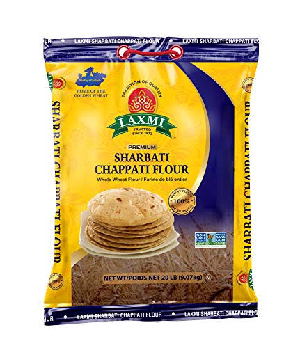 Laxmi Sharbati Chapti Flour 20 lbs