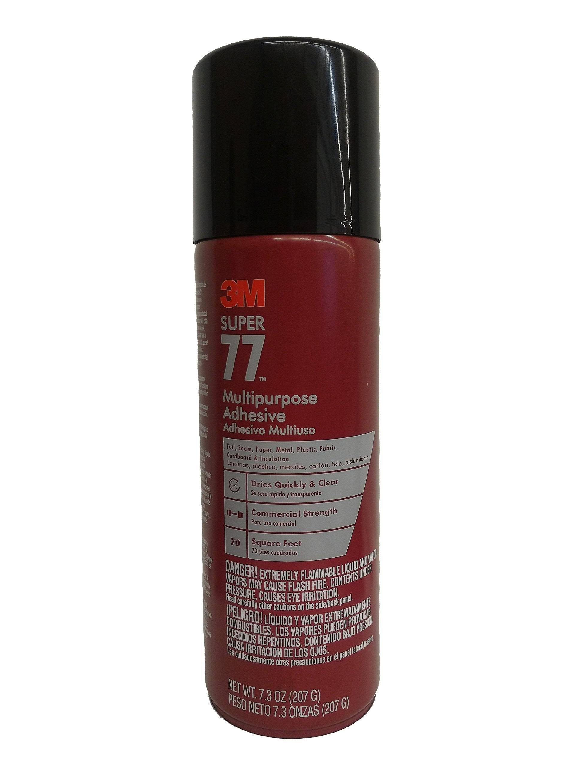 3M Super 77 Multi-Purpose Spray Adhesive - 7oz