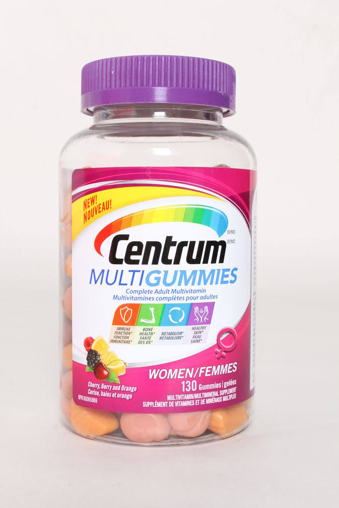 Centrum Centrum MultiGummies Women's Multivitamin Supplement Gummies, 130 Count 130.0 Count