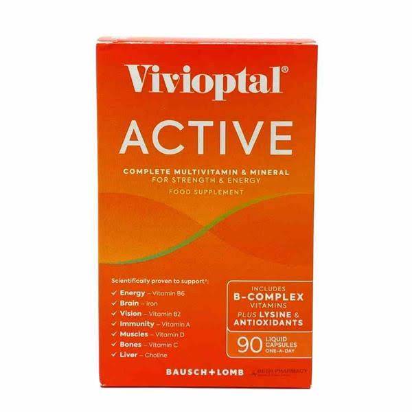 Vivioptal Active Food Supplement 90 Capsules